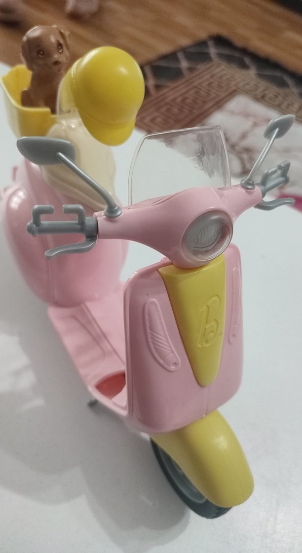 Pastel Pembe Çocuk Scooter'ı - Görsel 3