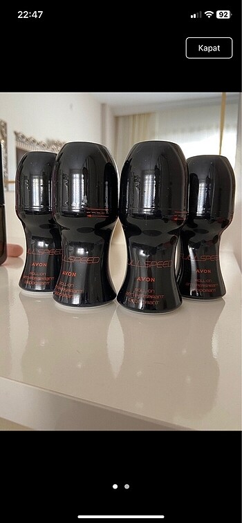 Deodorant AVON 4 adet