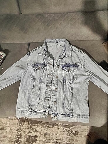 trendyolmilla kot ceket oversize