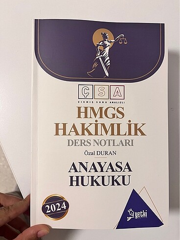 Yetki yayıncılık hmgs hakimlik ders notları