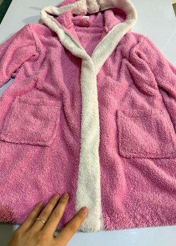 Nakışlı Örgü Kız Çocuk Sıcak Terlik - Görsel 7