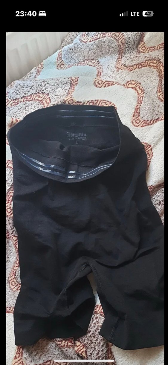 Siyah şort korse - Görsel 4