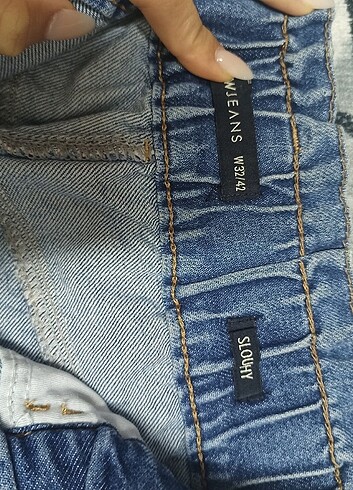 32 Beden lacivert Renk Mim Jean