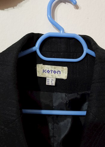 Siyah Kadın Blazer Ceket - Görsel 4