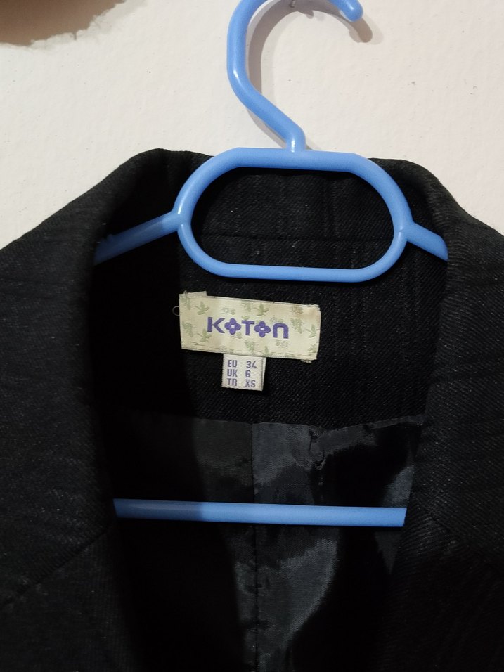 Siyah Kadın Blazer Ceket - Görsel 4