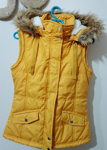 Kürklü Şişme Kadın Yelek - Görsel 7