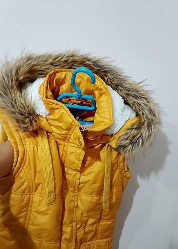 Kürklü Şişme Kadın Yelek - Görsel 4