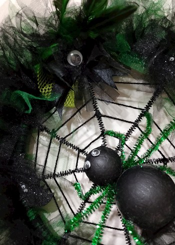 Halloween Temalı Dekoratif Kapı Süsü - Görsel 4