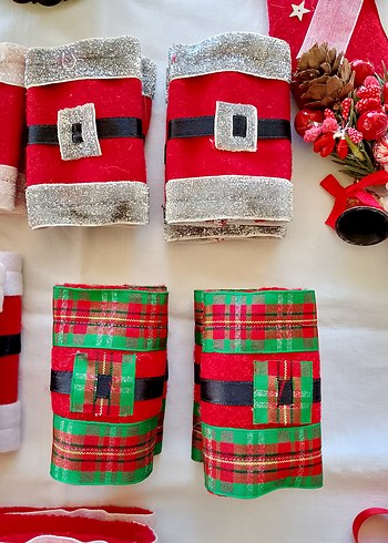 Dekoratif Servis Kılıfı ve Peçete Yüzüğü - Görsel 6