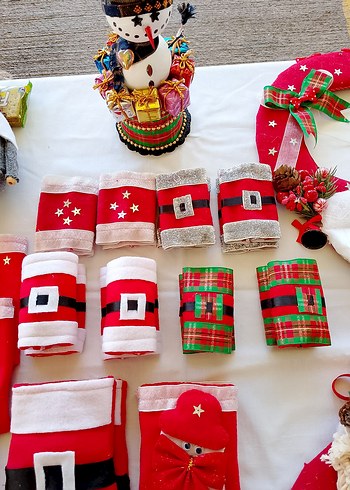 Dekoratif Servis Kılıfı ve Peçete Yüzüğü - Görsel 2