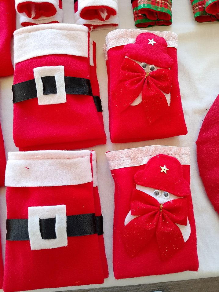 Dekoratif Servis Kılıfı ve Peçete Yüzüğü - Görsel 4