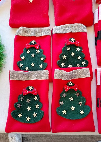 Noel Baba Temalı Runner Set - Görsel 6