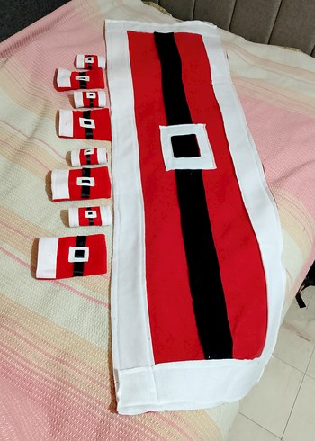 Noel Baba Temalı Runner Set - Görsel 3