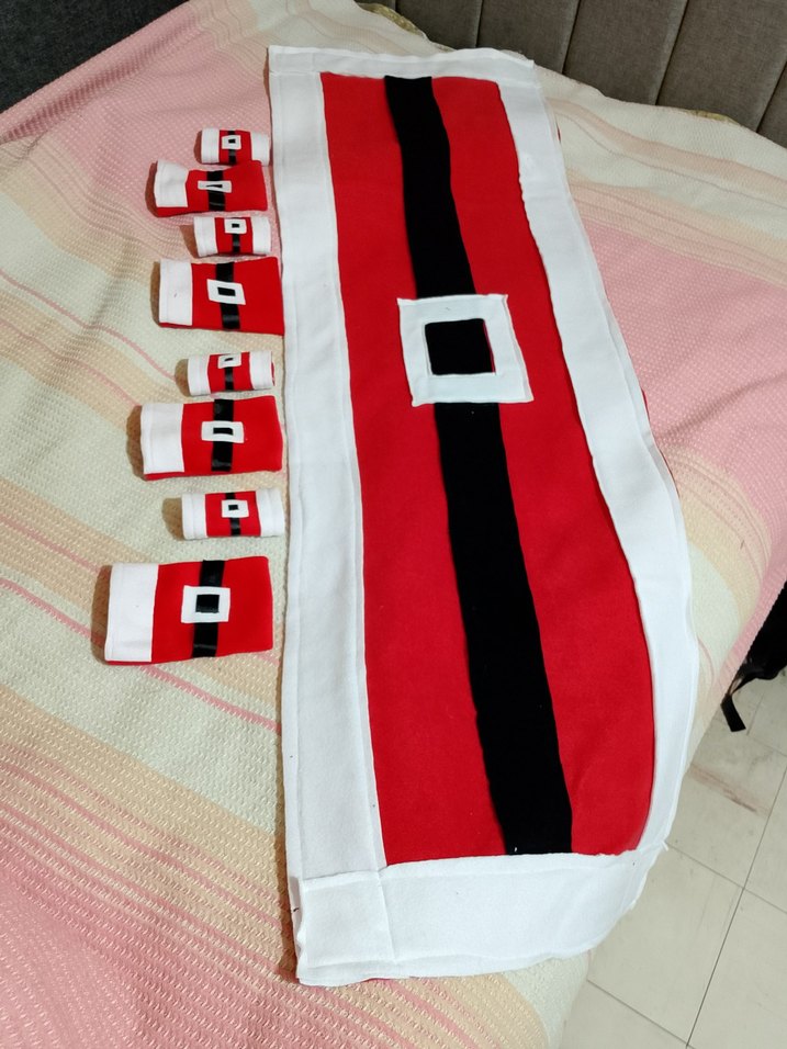 Noel Baba Temalı Runner Set - Görsel 3