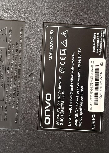 Onvo Smart TV - Görsel 5