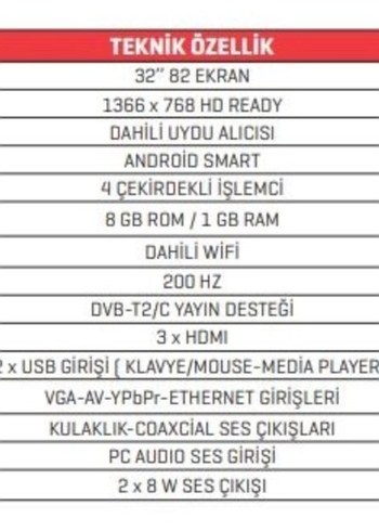 Onvo Smart TV - Görsel 2