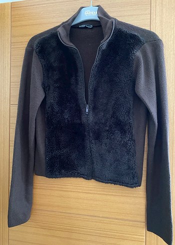 Önü Kürklü Hırka - Görsel 4