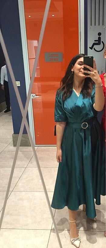 Saten Elbise - Görsel 6