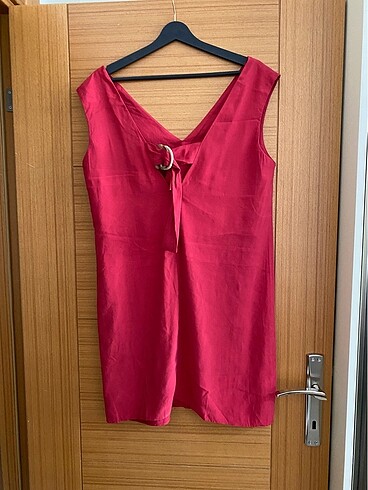 Mango Sırt Detaylı Elbise - Görsel 2