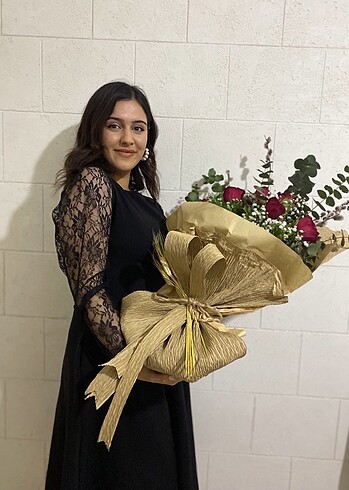 Dantel Kol Elbise - Görsel 7