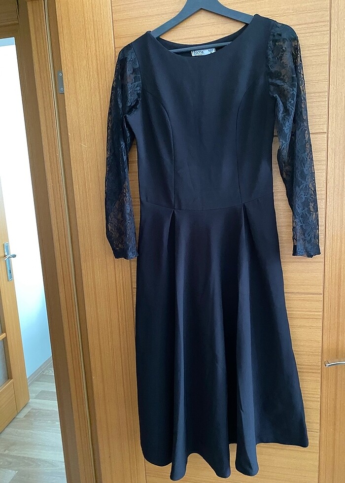 Dantel Kol Elbise - Görsel 2