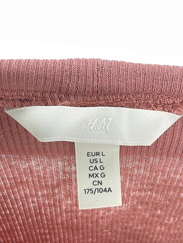 l Beden pembe Renk H&M Bluz %70 İndirimli.