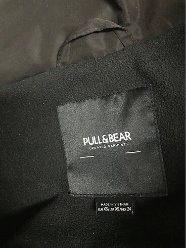 xs Beden siyah Renk Pull and bear mont