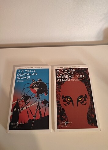 H.G. Wells 2 kitap set