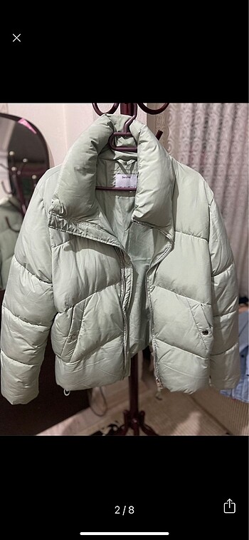 Bershka Puffer mont