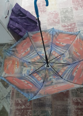 arabali Çok Renkli Pop Kültür çocuk Şemsiye - Görsel 2