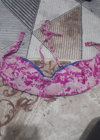 Renkli Bağlamalı Askılı Mini Bikini - Görsel 7