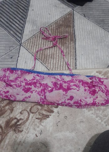 Renkli Bağlamalı Askılı Mini Bikini - Görsel 6