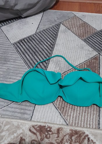 Kahverengi Yılan Desenli Strappy Bikini - Görsel 11