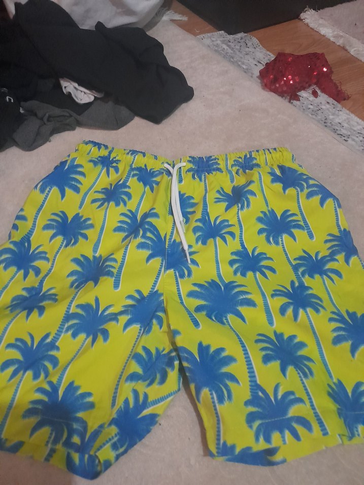 LC Waikiki Mavi Tie-Dye Erkek Mini Mayo - Görsel 2