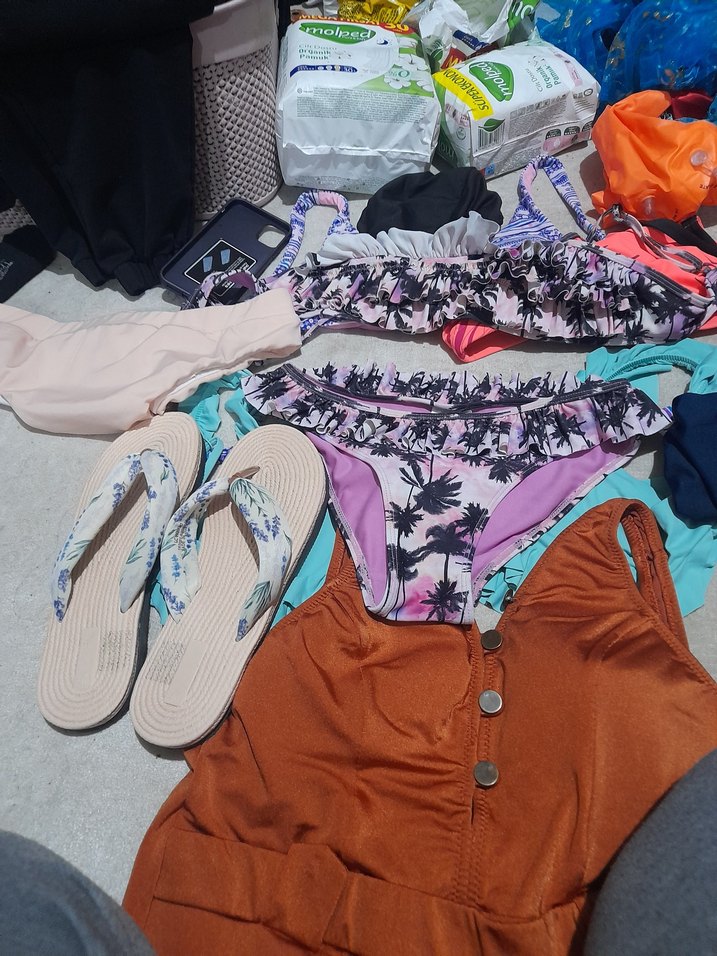 Kemer Detaylı Mini Kadın Mayo - Görsel 2