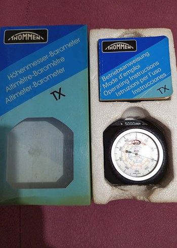 Thommen 5000m Altimetre-Barometre - Görsel 2