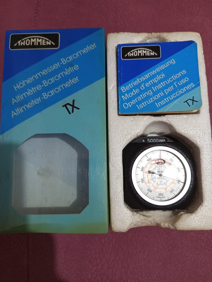 Thommen 5000m Altimetre-Barometre - Görsel 2