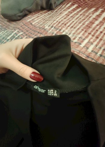 Siyah Kadın Tayt - Görsel 3