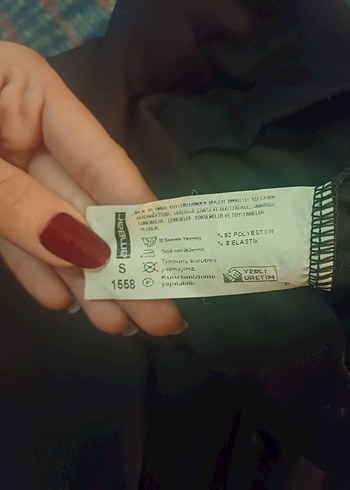 Siyah Kadın Tayt - Görsel 4