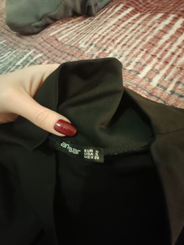 Siyah Kadın Tayt - Görsel 3