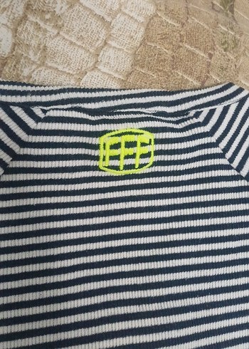 Zebra Desenli Fit Kesim Fermuarlı Triko Hırka - Görsel 3