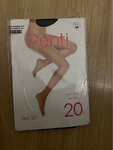 m Beden Penti Siyah 20 Den Külotlu Çorap