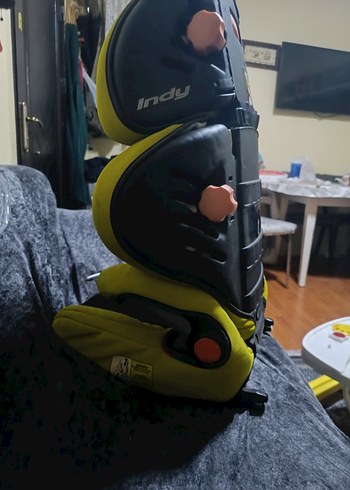 15-36 kg Beden sarı Renk Sarı Gri Çocuk Oto Koltuğu INDY
