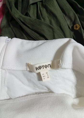 Beyaz Mini Straplez Drapeli Elbise - Görsel 3