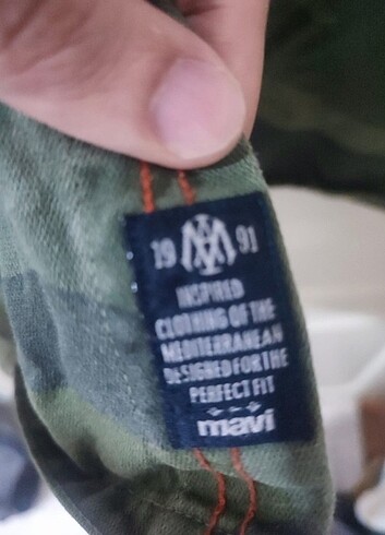 m Beden yeşil Renk Kamufle gömlek