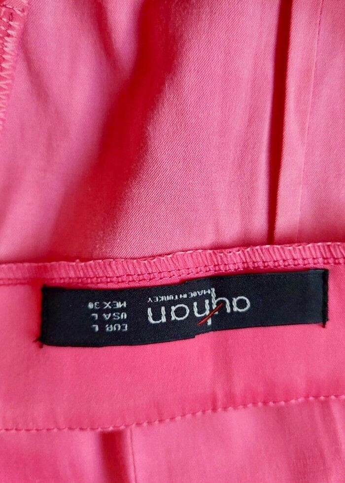 Fuşya elbise Ayhan mağazası - Görsel 3