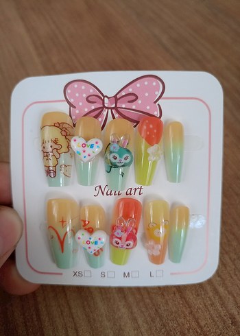 Diğer Pastel Renkli Tırnak Dekorasyon Seti