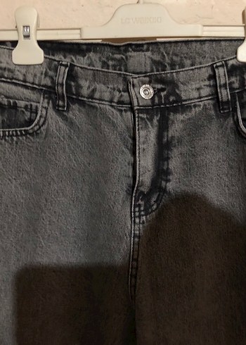 40 Beden gri Renk Gri Kadın Baggy Pantolon