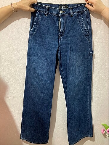 Yeni gibi wide leg jean (kot) pantolon
