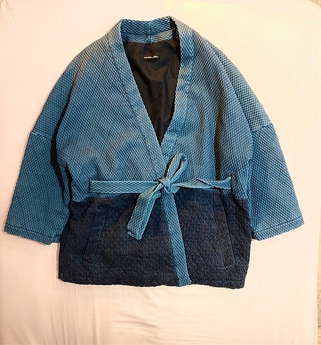 Mavi&Ece Sükan koleksiyon kimono ceket